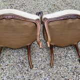 Paire de fauteuils Cabriolet