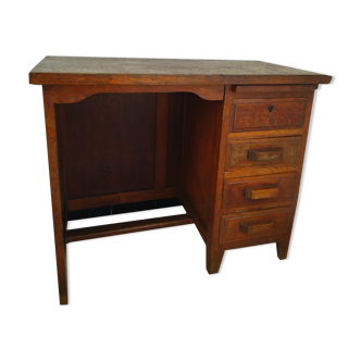 Oak desk, vintage