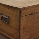 Walnut travel chest