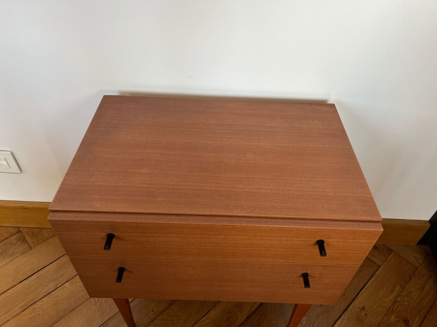 Scandinavian-style bedside table