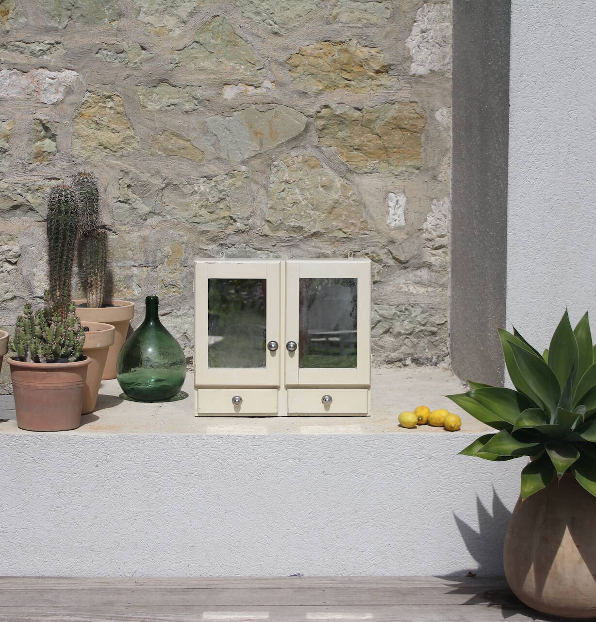 Old pharmacy cabinet