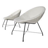 'Minoletta' loungers by Augusto Bozzi for Saporiti, 1950s