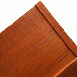 Vintage Swedish teak bookcase