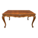 Table à manger extensible avec une longueur maximale 375 cm.