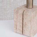 Italian Travertine Mid-Century Table Lamp (Up to 2 available)