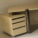 Bureau vintage par F.A Porsche pour Anonima Castelli