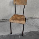 Chaise écolier enfant chaise de maternelle 1960