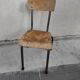 School chair child kindergarten chair 1960