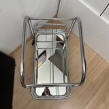 Art Deco Chromed Steel Bar Cart by Robert Mallet-Stevens, France, 1925