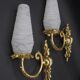 Pair of 2 wall lamp