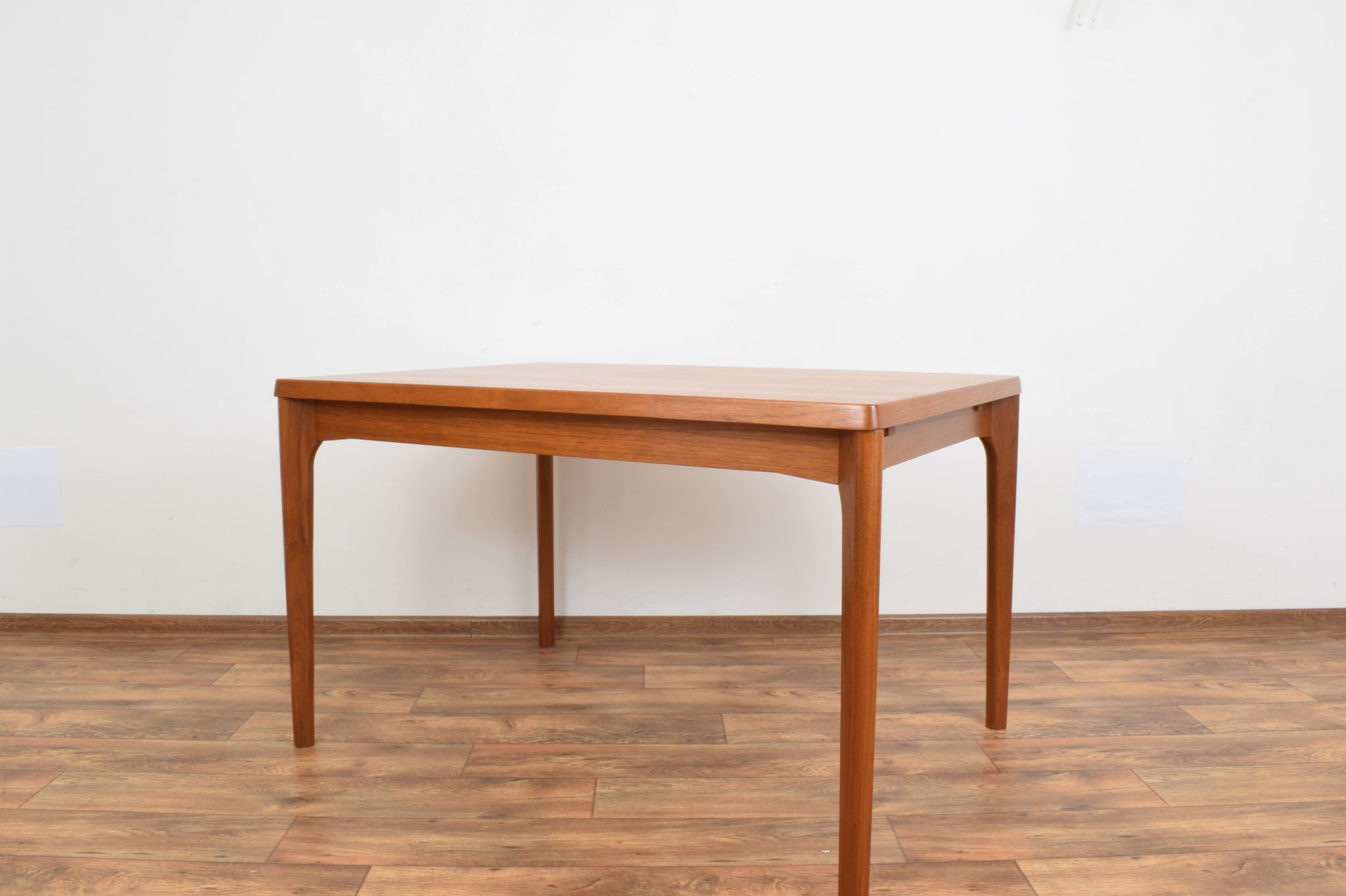 Teak extendable dining table by Henning Kjærnulf for Vejle Mobelfabrik, 1960s