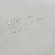 White cabinet model "4964" by Olaf Von Bohr for Kartell, 1970