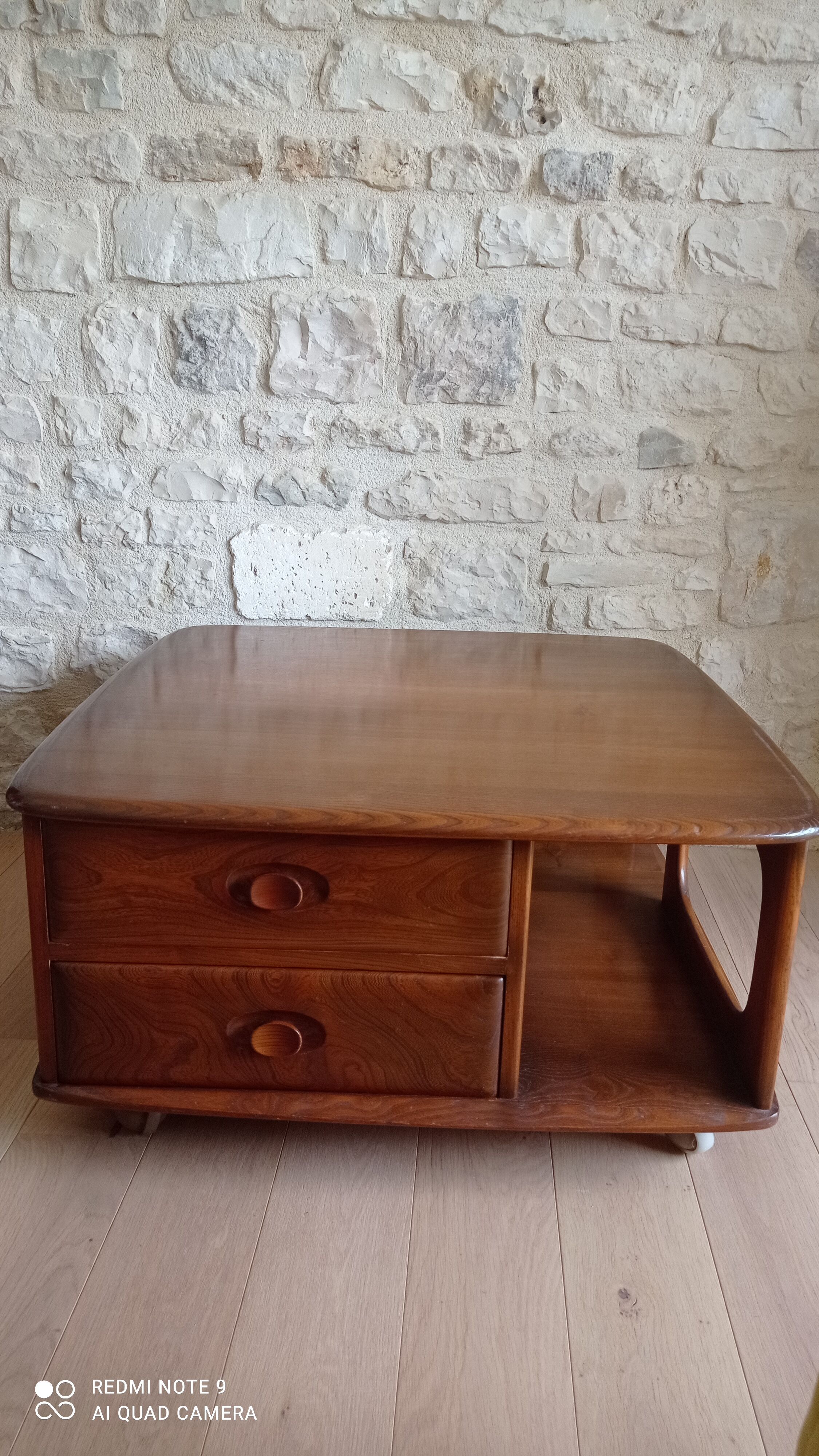 Coffee table Ercol Pandora's box