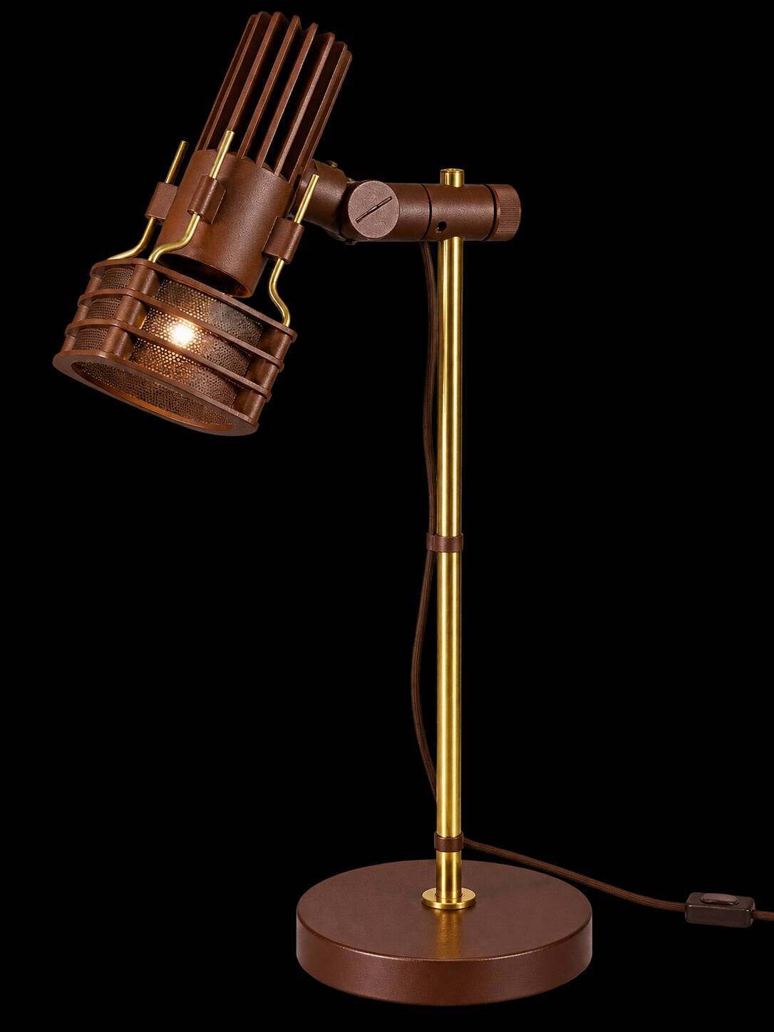 1960s 1970s Table Lamp Desk Lamp Space Age Design Metal Plastic