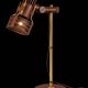 1960s 1970s Table Lamp Desk Lamp Space Age Design Metal Plastic