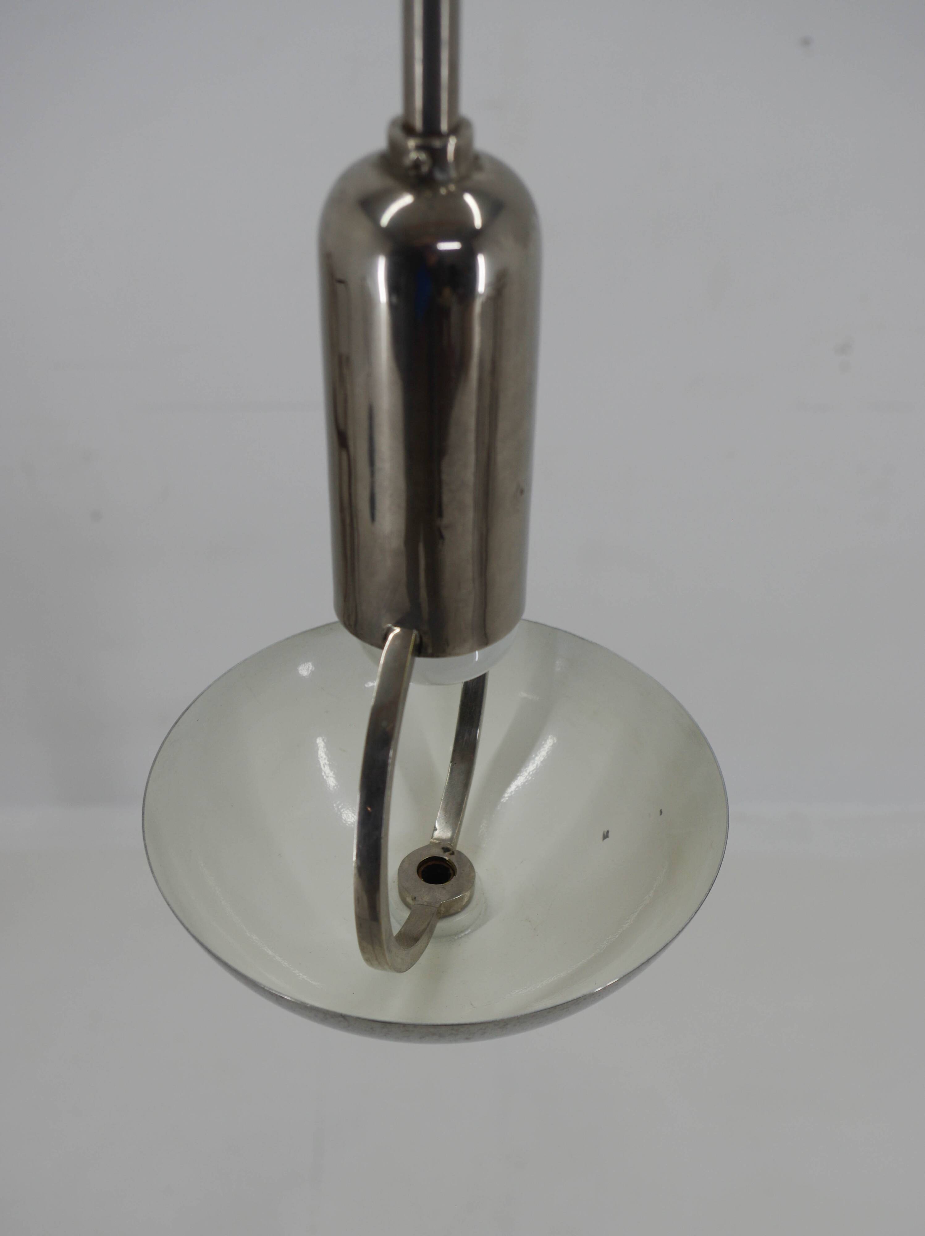 Bauhaus / Functionalist Pendant, 1930s, Restored