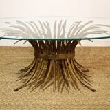 Chanel coco "wheat gerbe" coffee table from the 1950s