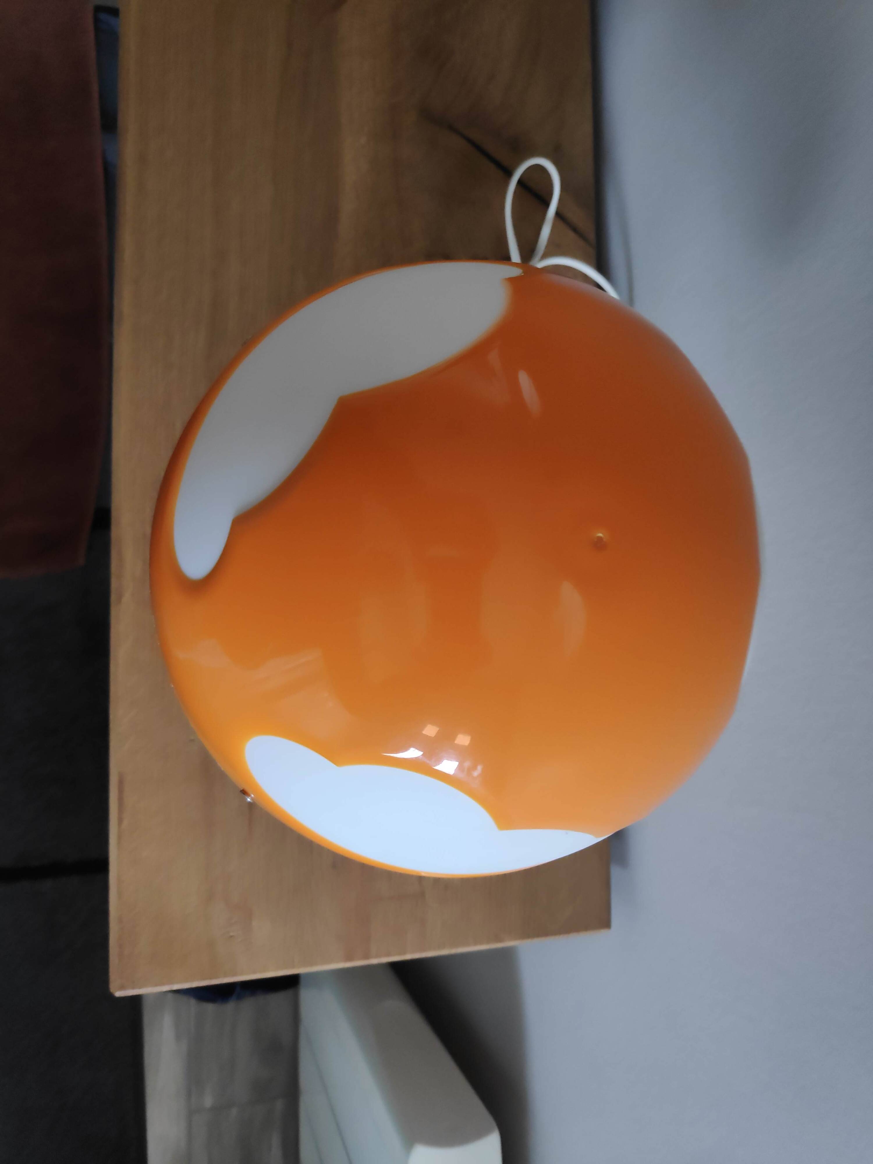 Ikea Skojig orange lamp with dimmer (L-0109)