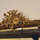 Miroir en bois doré, XIXe siècle