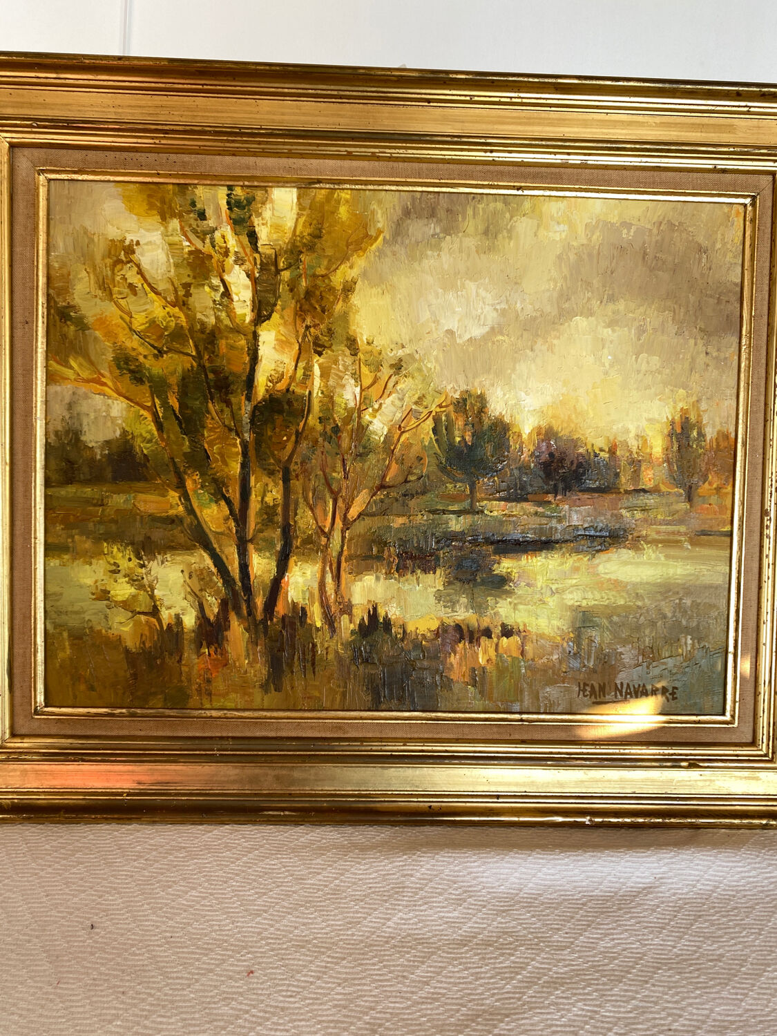 Landscape of Sologne by Jean Navarre