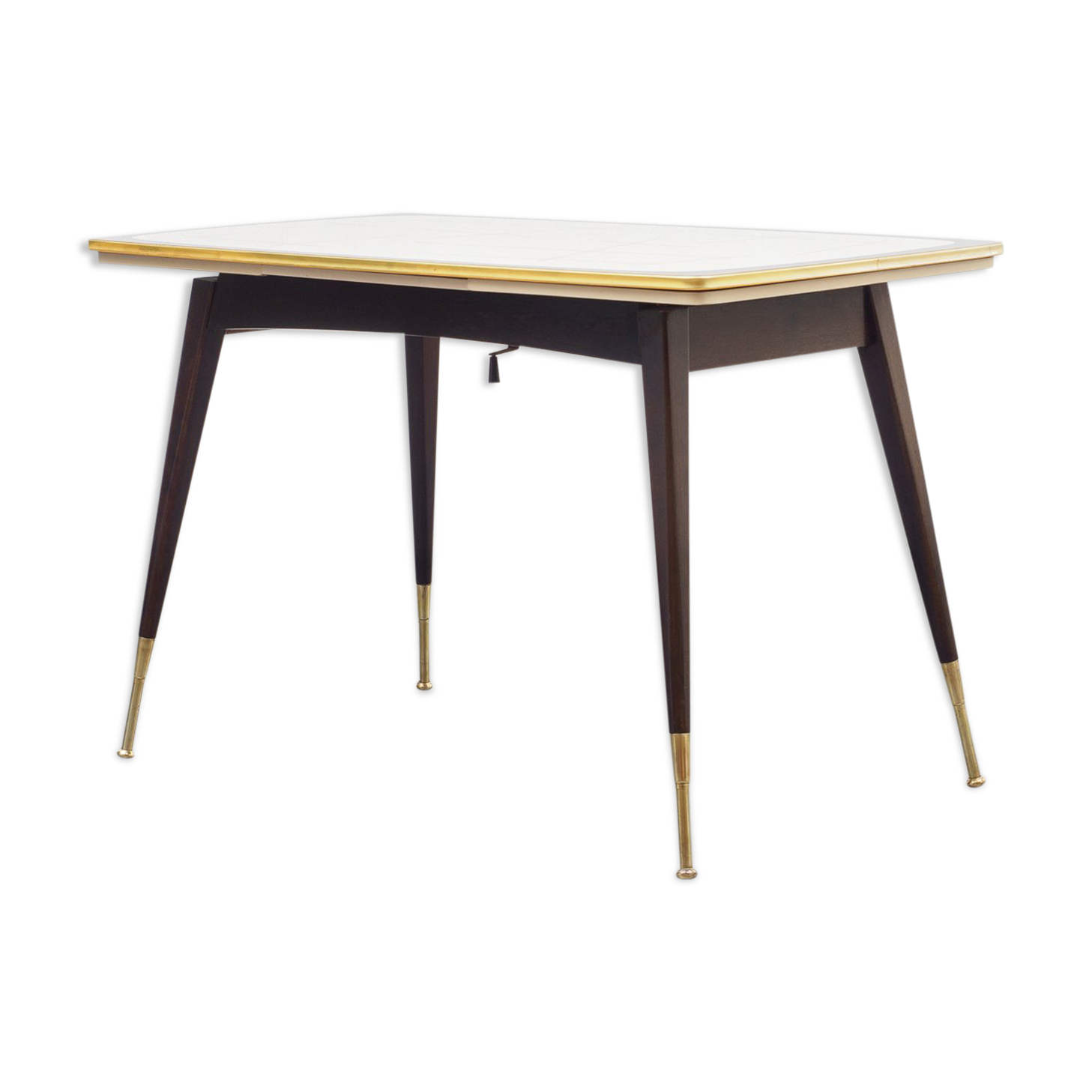 Table high-low 50s, height adjustable, expandable