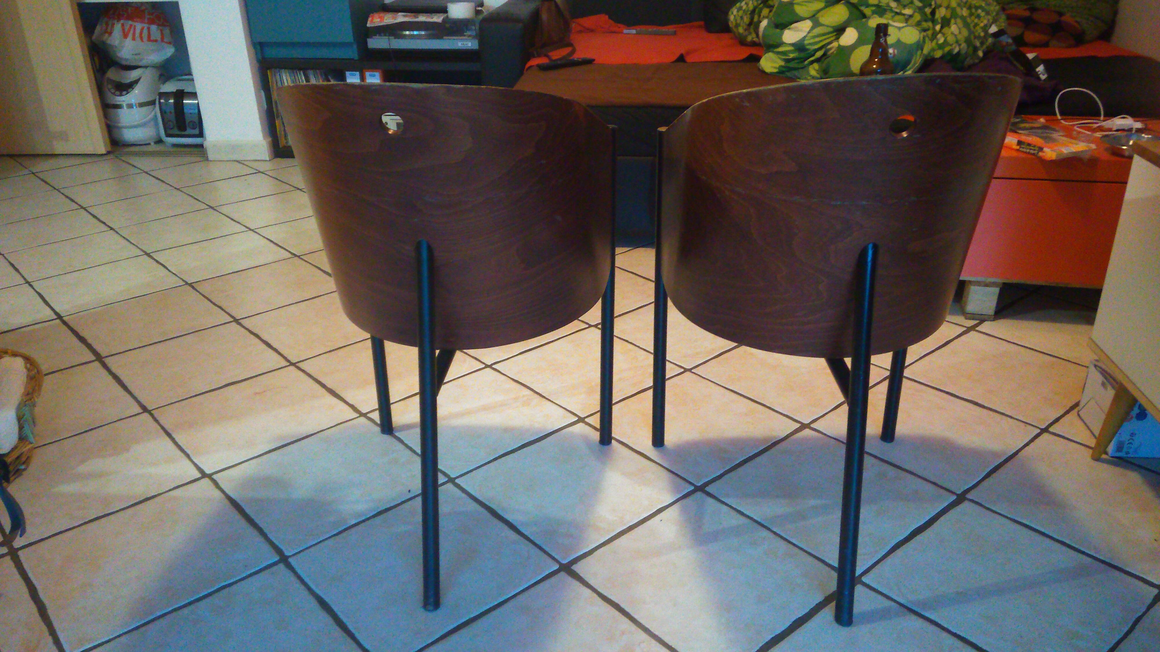 Chairs P.Starck model Costes