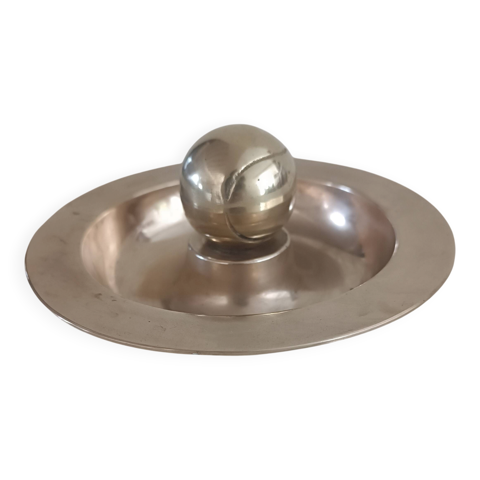 Tennis ball ashtray and pocket tray