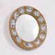 Ceramic mirror by Lisa Larsson for Gustavsberg 1960