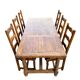 Grande table de ferme en bois massif