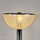 Vintage chrome and glass floor lamp, 1970s