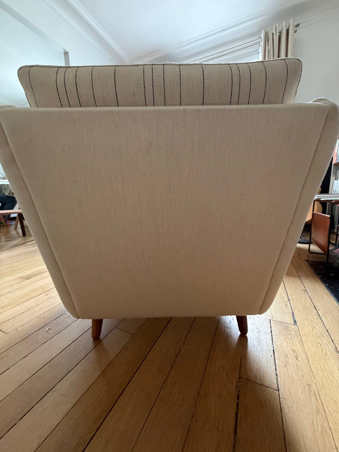 Vintage Danish teak sofa and armchair – 1960s