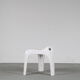 2000s White “Casalino” stool by Alexander Begge for Casala, Germany