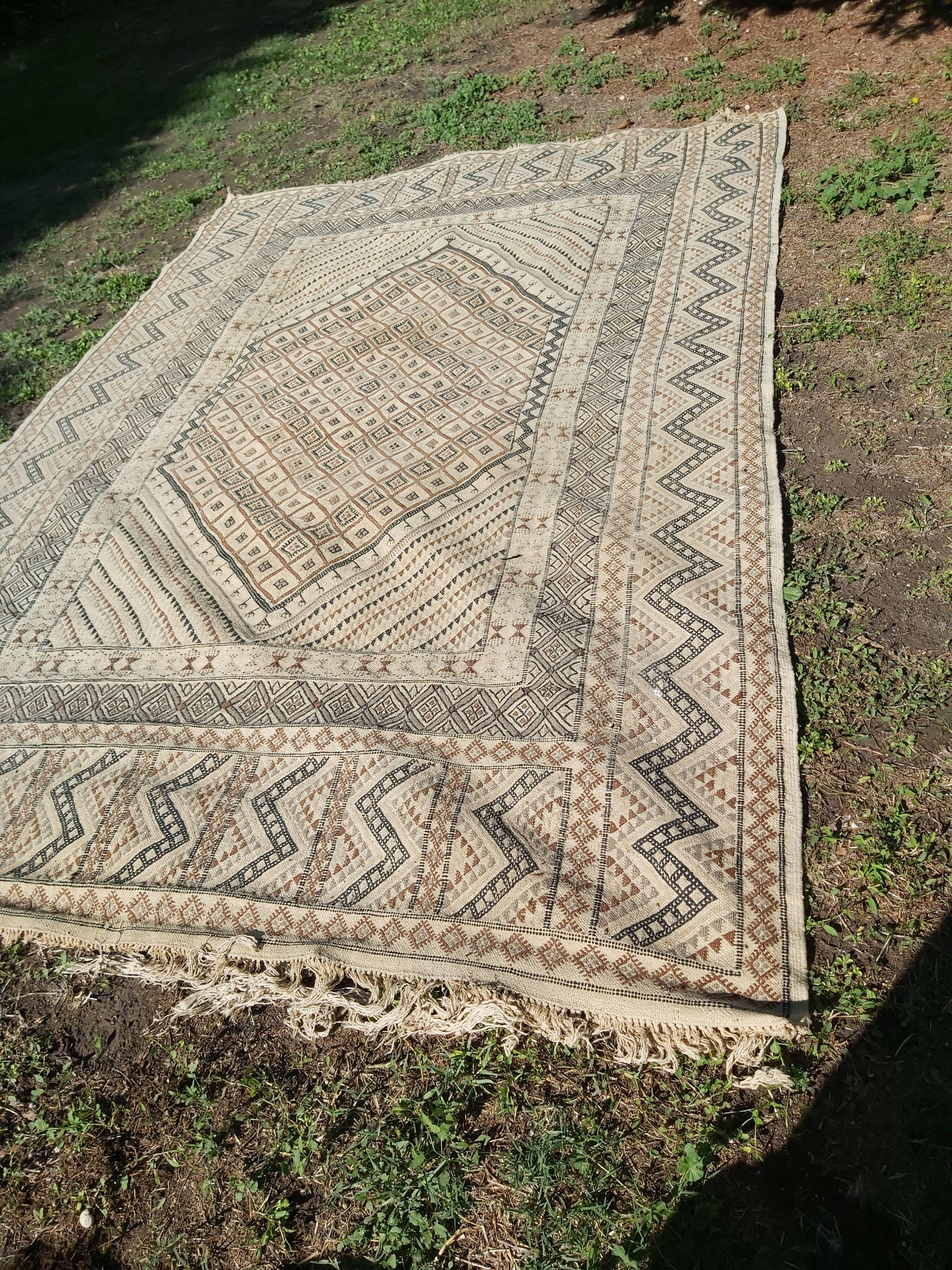 Vintage Berber Kilim 300x200cm