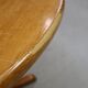 Scandinavian solid pine extendable dining table