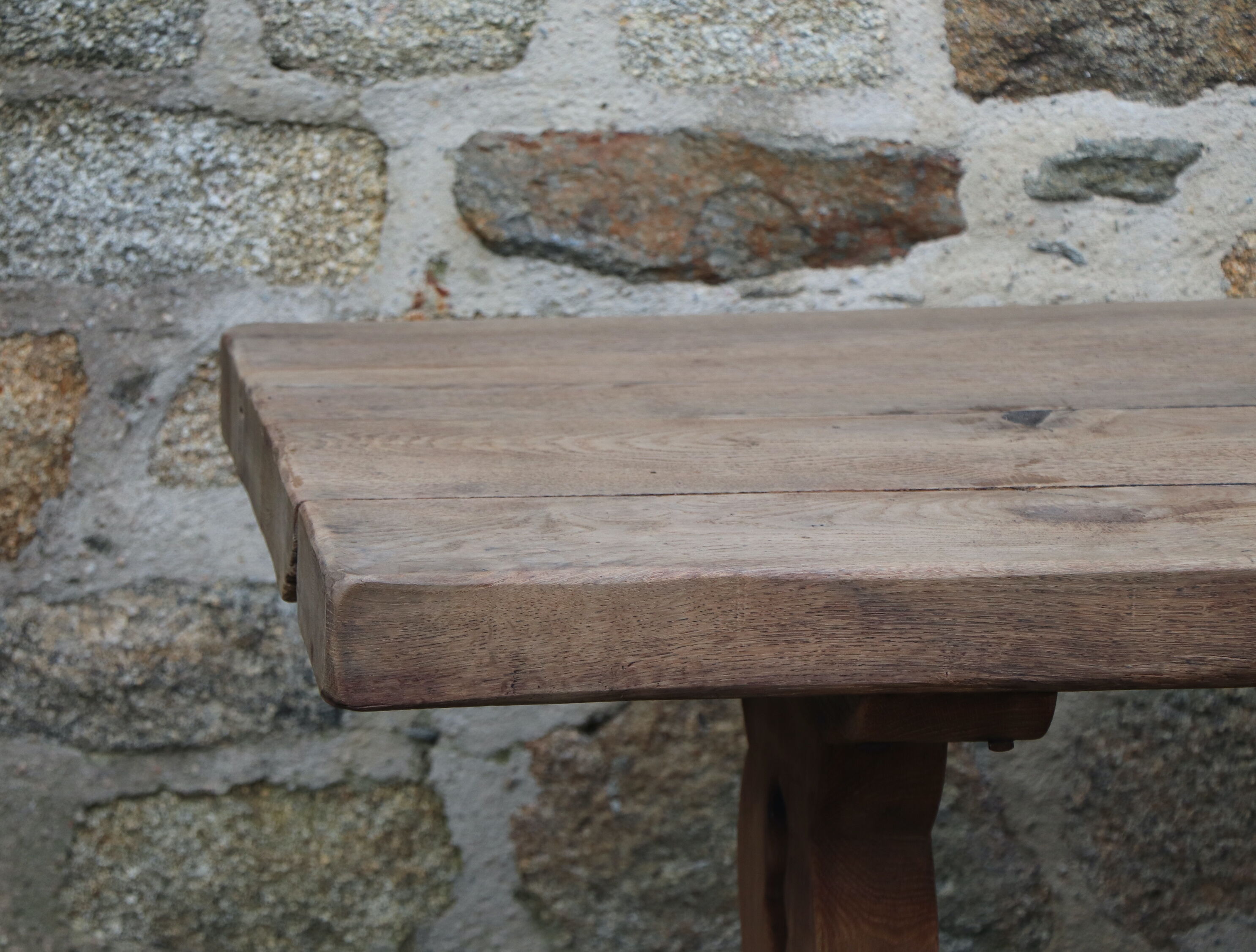 Wooden monastery table XIX