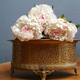 Old brass planter