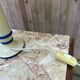 2 vintage ceramic bedside lamps from the 1990s.