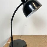 Black Industrial Gooseneck Table Lamp, 1960s