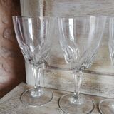 Lot de 6 verres à vin anciens