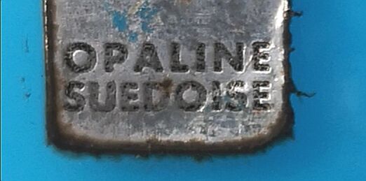 Vintage Swedish opaline vase