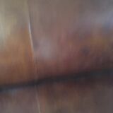 Leather club sofa 30s