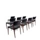 Set of 8 Danish teak chairs by Aksel Bender Madsen & Ejnar Larsen