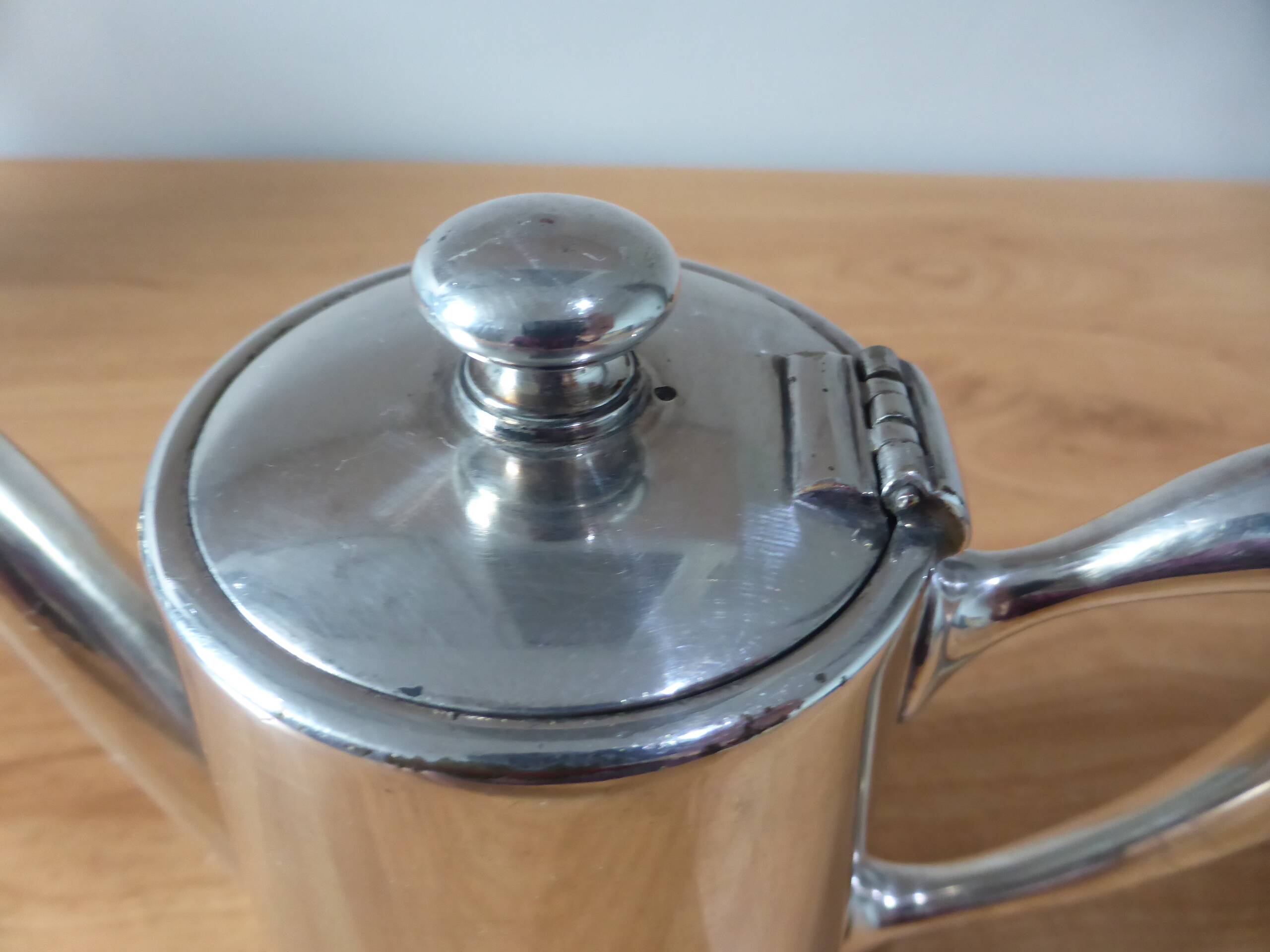 vintage Christofle silver-plated metal teapot 240538