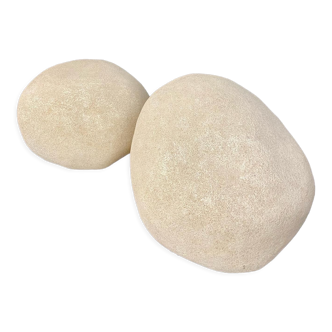 Pebble lamps by André Cazenave