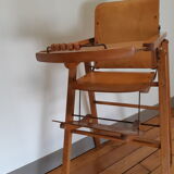 Vintage high folding chair