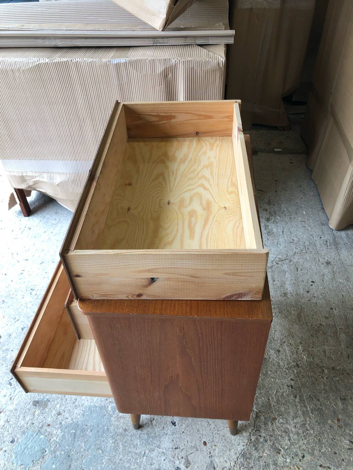 Scandinavian teak chest of drawers, Sweden, 1960