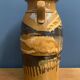 Xl Scheurich vase brown model 220-44 1970s