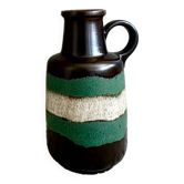 Scheurich ceramic vase 408-40, ceramic vase, floor vase 70's