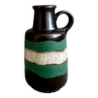 Scheurich ceramic vase 408-40, ceramic vase, floor vase 70's