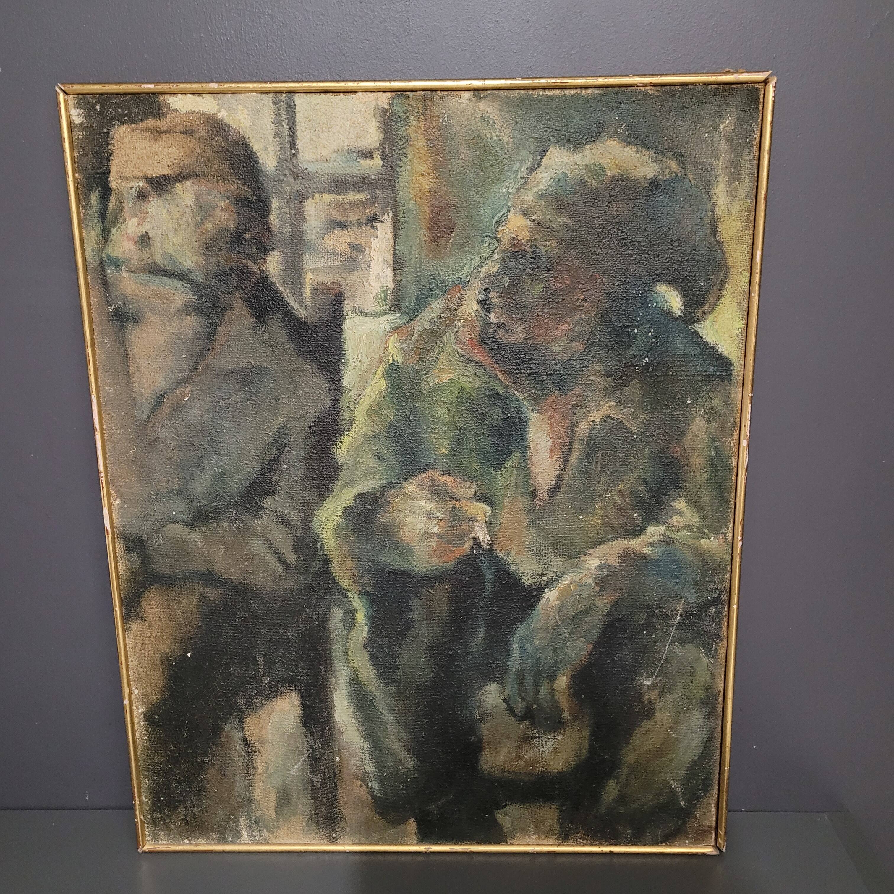 Tableau huile sur toile orientaliste